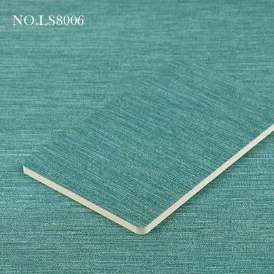 Qualité Interiors Homes 8mm Charbon De Bambou Tissu Imperméable PVC Panneau Mural Usine