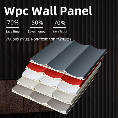 Qualité Panneau de mur composé en plastique de revêtement de WPC en bois en bois antibactérien de panneau Usine