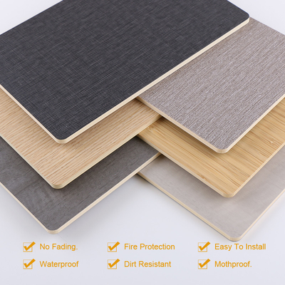 Qualité Lambris de mur en fibre de bambou en tissu imperméable décoratif de luxe Usine