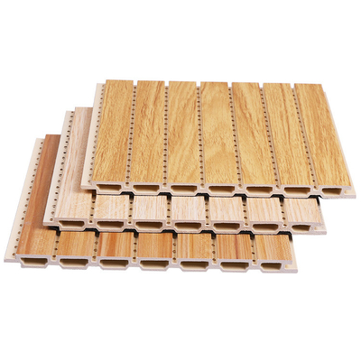 Qualité L'imperméabilisation saine composée en plastique en bois de WPC lambrisse Bendable Usine